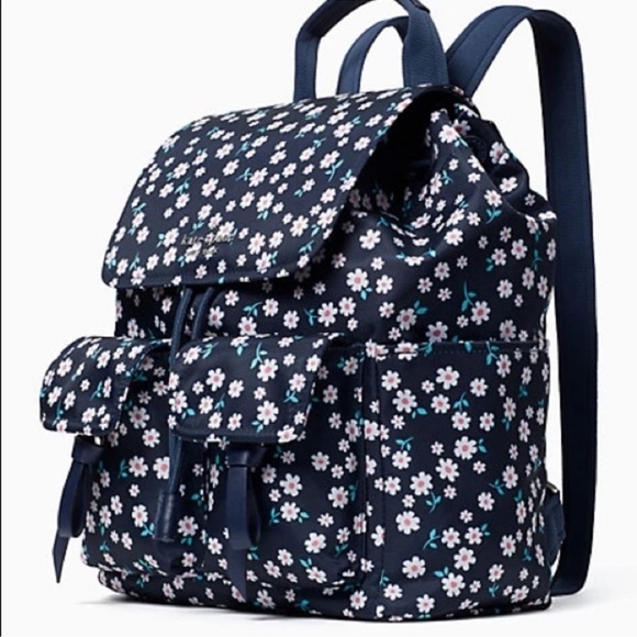 Kate Spade navy Floral Patterned Bag - Picture 6 of 6
